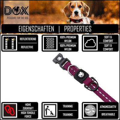 DDOXX NYLON DOG COLLAR