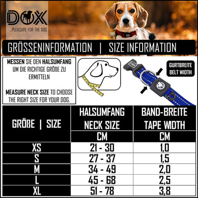 DDOXX NYLON DOG COLLAR