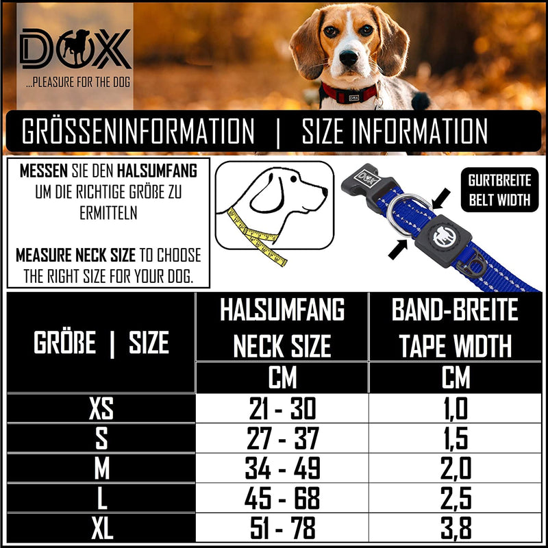 DDOXX NYLON DOG COLLAR