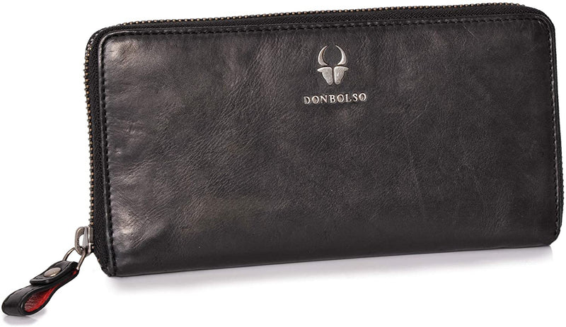 DONBOLSO ® WALLET LISBON I WALLET MADE OF GENUINE NAPPA LEATHER FOR WOMEN I XL