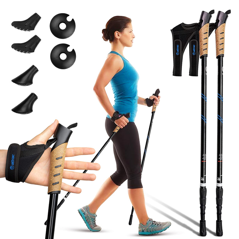 Nordic Walking Classic Hiking Poles 69136cm Various Colors Trekking Poles