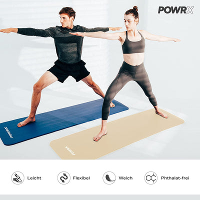 Gymnastics mat I yoga mat 190 X 60 80 od 100cm extra thickness 15 od 1cm