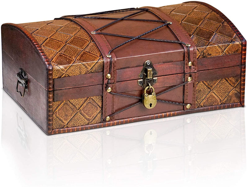 BRYNNBERG TREASURE CHEST “JIMMY 35X23X14CM” – LARGE FLAT TREASURE CHEST