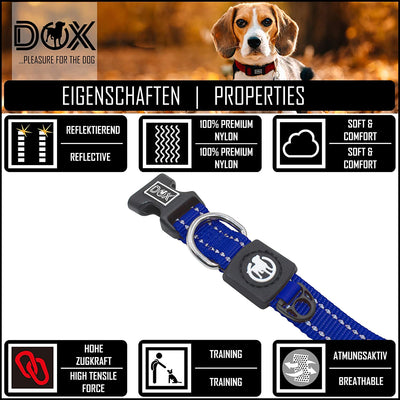 DDOXX NYLON DOG COLLAR