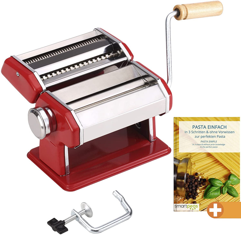 Pasta Maker Pasta Machine Manual Pasta Machine Made of Stainless Steel Chrome for