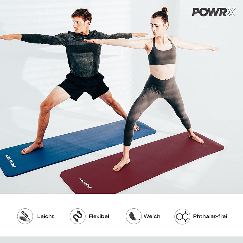 Gymnastics mat I yoga mat 190 X 60 80 od 100cm extra thickness 15 od 1cm