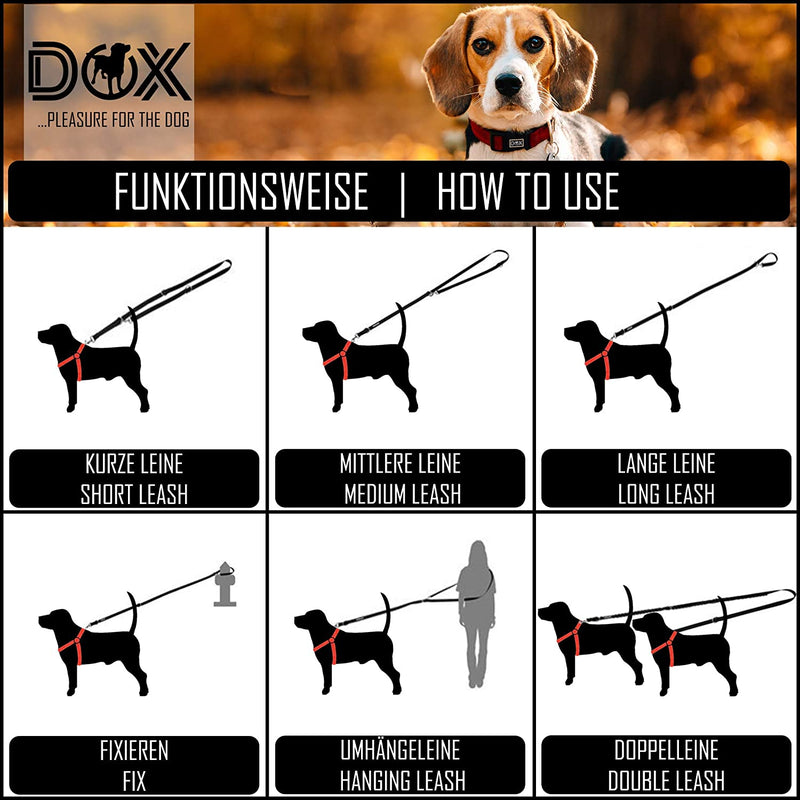 DDOXX NYLON DOG LEASH