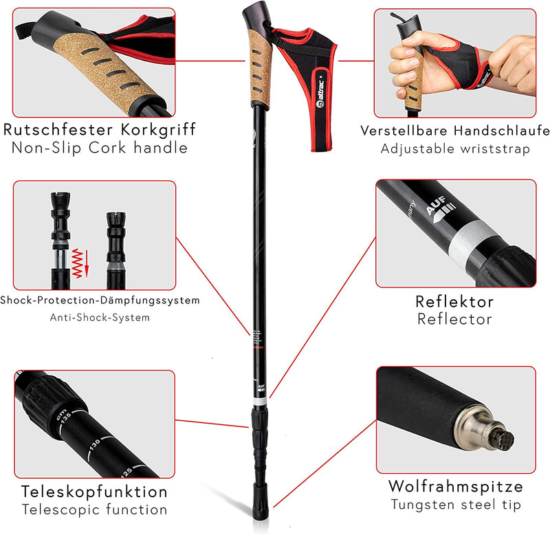 ATTRAC NORDIC WALKING POLES *PARTNER