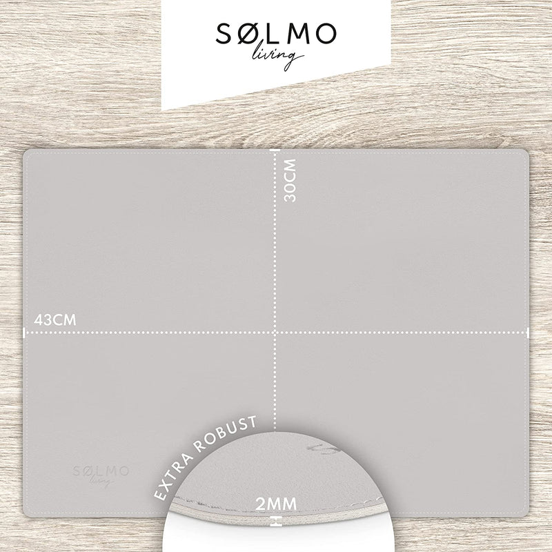 SÖLMO SØLMO I DESIGNER PLACEMAT MADE OF PU LEATHER