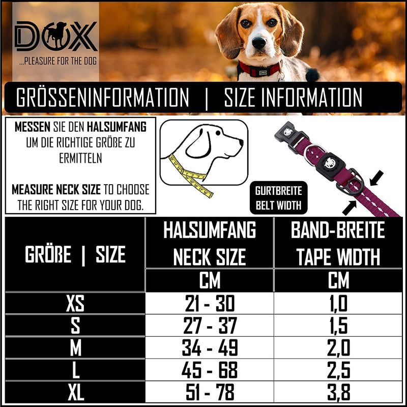 DDOXX NYLON DOG COLLAR