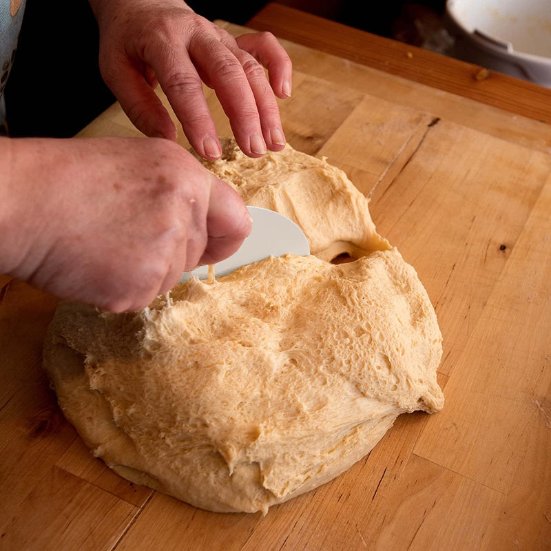 LIVAIA DOUGH SCRAPER SET: 3X DOUGH SCRAPER CARD FOR BAKING -
