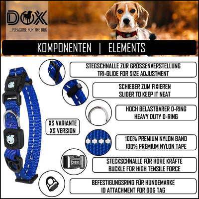 DDOXX NYLON DOG COLLAR