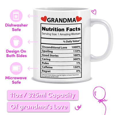 Mug With Inscription Grandma Gifts Christmas Gifts For Grandma