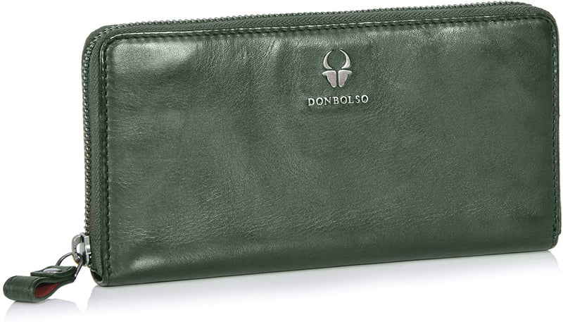 DONBOLSO ® WALLET LISBON I WALLET MADE OF GENUINE NAPPA LEATHER FOR WOMEN I XL