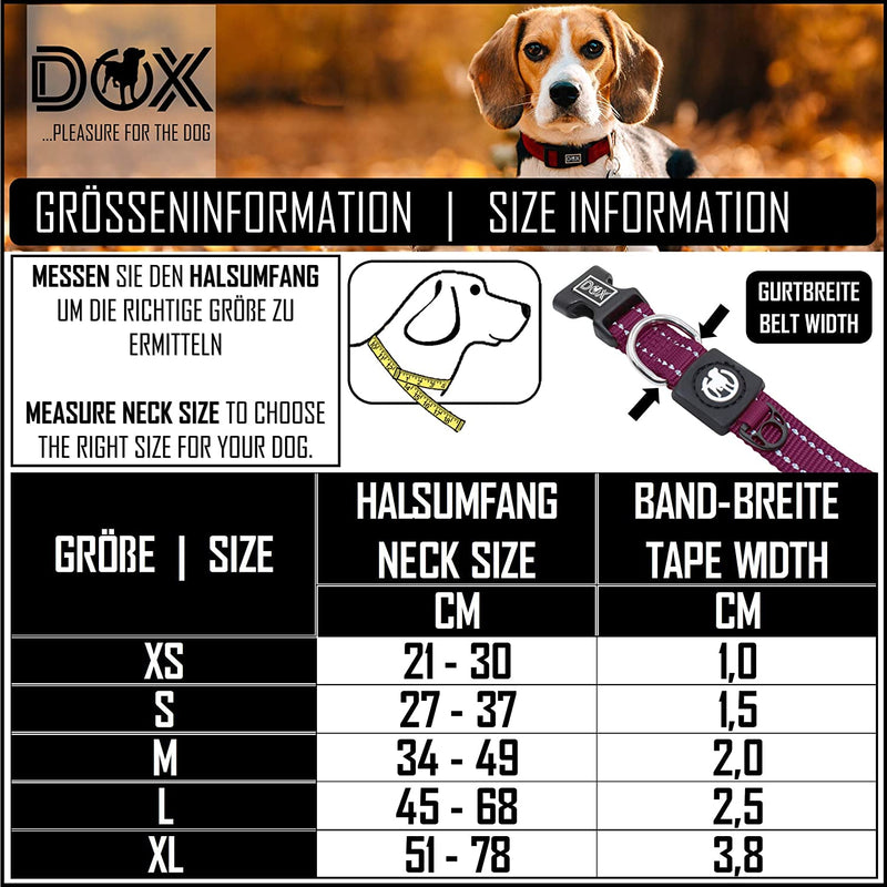 DDOXX NYLON DOG COLLAR