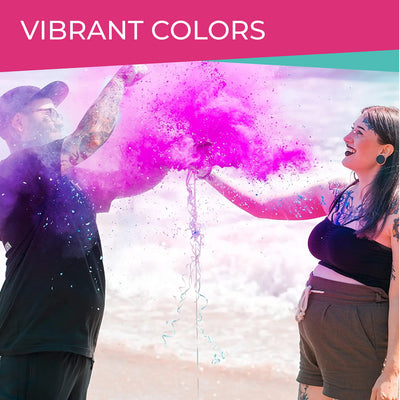 Colorful Powder For Holi Festival Gender Reveal Powder Burnout Baby Girl