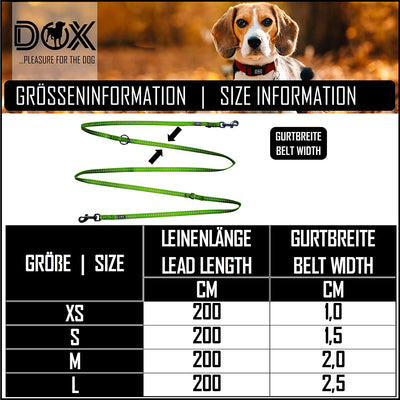 DDOXX NYLON DOG LEASH