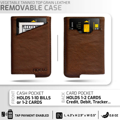 Minimalist Card Holder Hybrid RFID Wallet For Men Mini