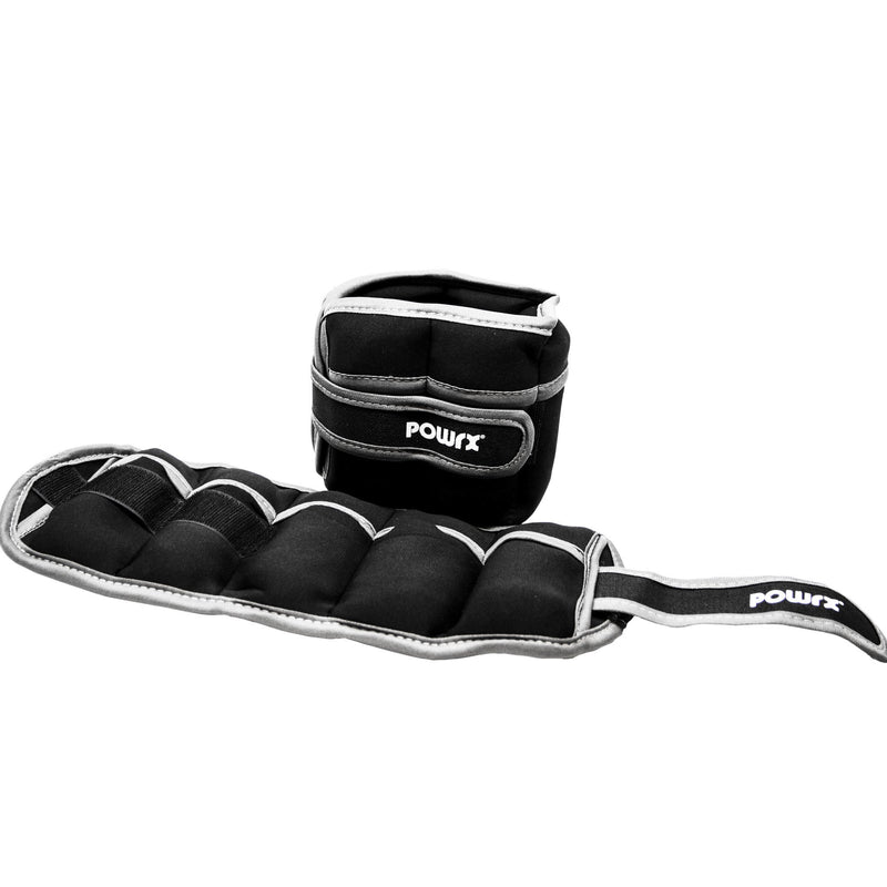 POWRX WEIGHTS 2 X 1 KG OR 2 X 2 KG (PAIR) FOOT + HAND