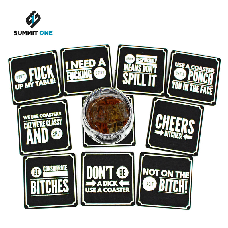 Coasters for drinks set of 10