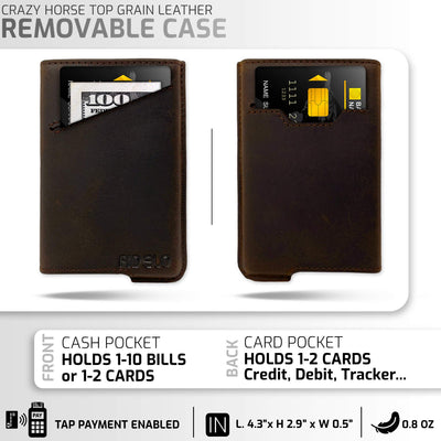 Minimalist Card Holder Hybrid RFID Wallet For Men Mini