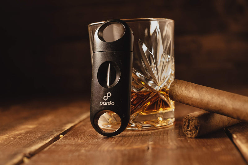 Vcut cigar cutter