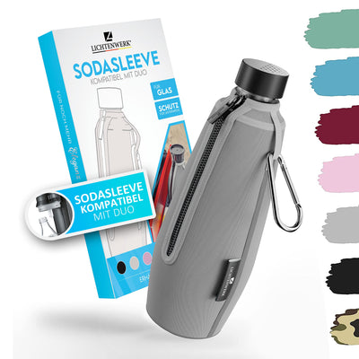 Protective cover compatible with Sodastream Duo glass carafe extra cool