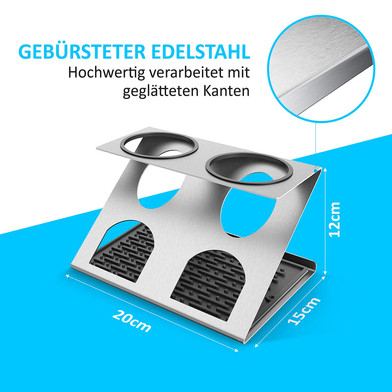 Bottle holder for Sodastream made of stainless steel Steeldry The original