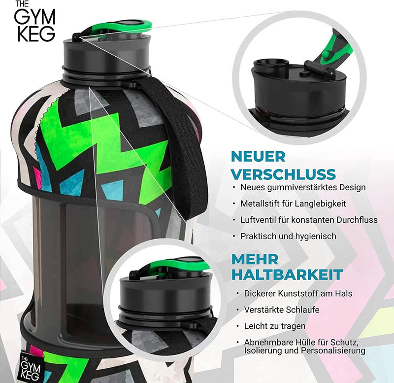 22l Gym Water Bottle With Bag And Handle Reusable Sports