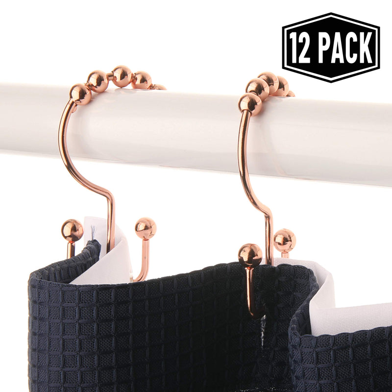 2LB DEPOT COPPER SHOWER CURTAIN HOOK RINGS