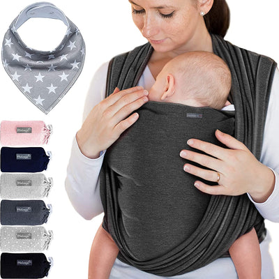 Baby Sling Dark Gray High Quality Baby Sling For Newborns And Babies