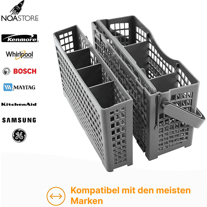 NOA STORE UNIVERSAL DISHWASHER CUTLERY BASKET – UTENSILS/CUTLERY BASKET – COMPATIBLE WITH BOSCH