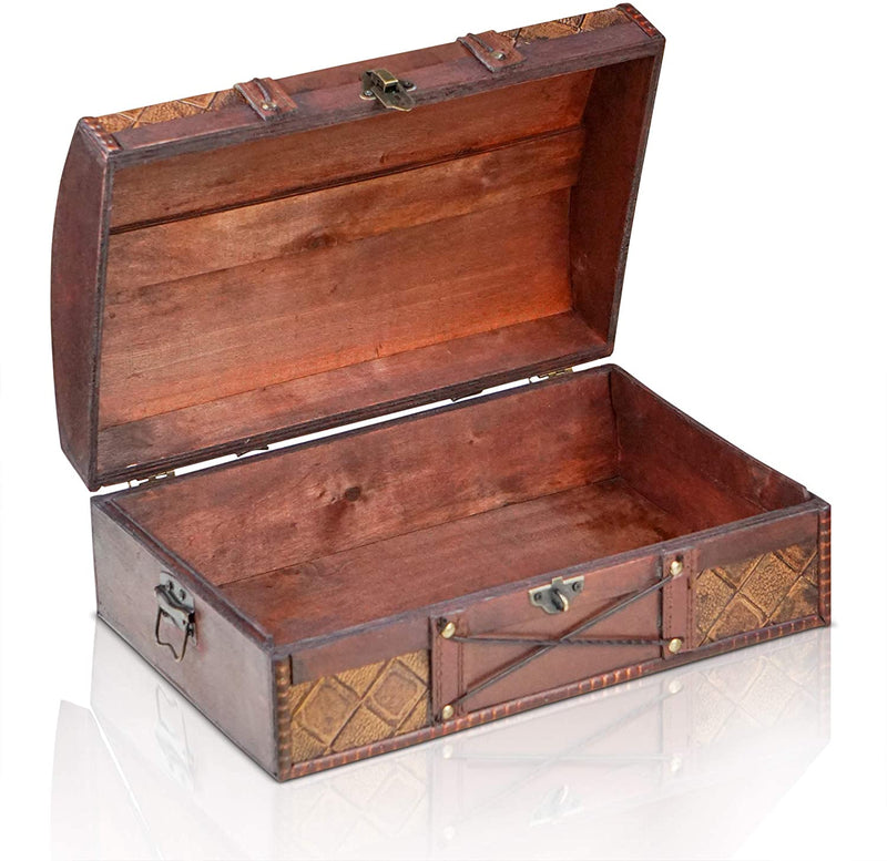 BRYNNBERG TREASURE CHEST “JIMMY 35X23X14CM” – LARGE FLAT TREASURE CHEST