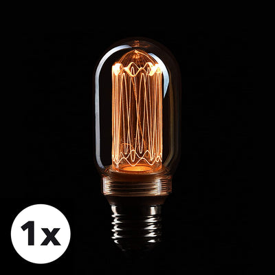 CROWN LED EDISON ILLUSION FILAMENT BULB E27 SOCKET