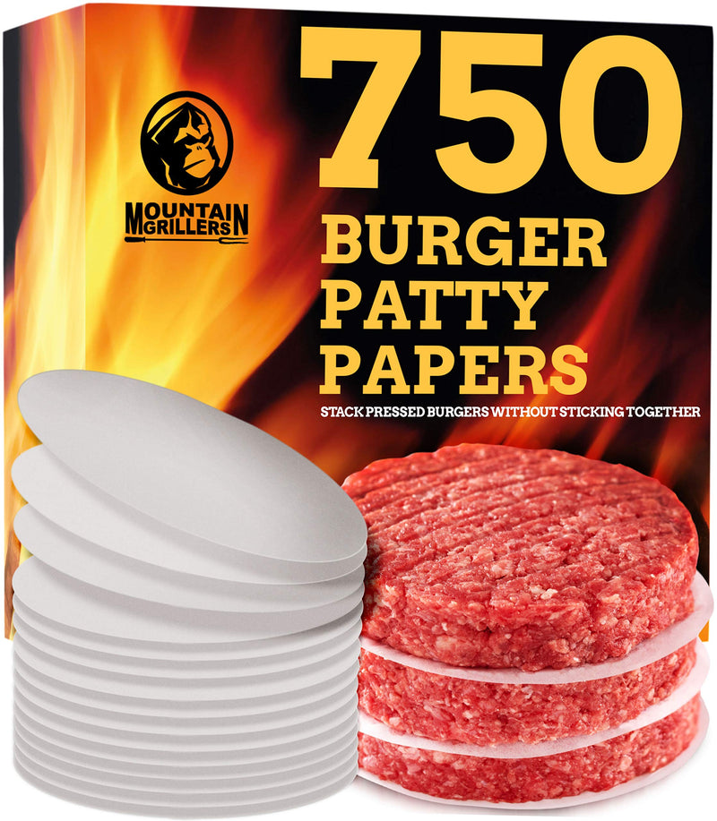 Burger paper (x750 pieces) non-stick release paper with 115 cm