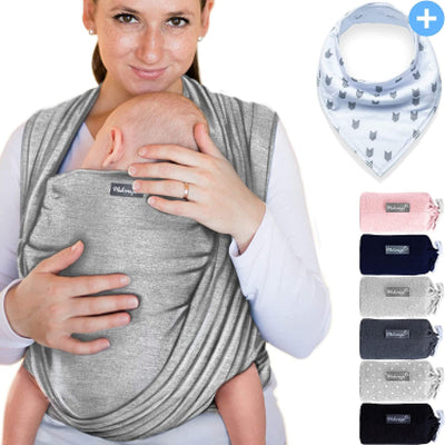 Baby Sling Dark Gray High Quality Baby Sling For Newborns And Babies