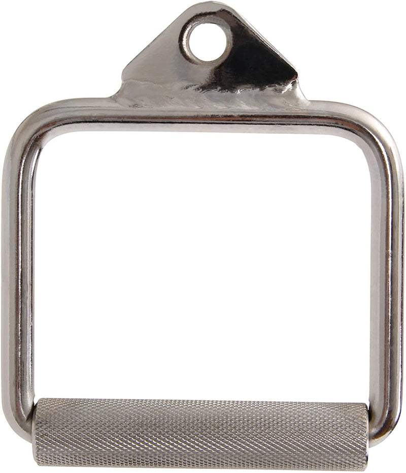 Hoof handle one-hand cable chrome-plated and knurled I stirrup with rotating handle