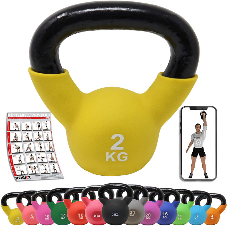 POWRX KETTLEBELL NEOPRENE 2