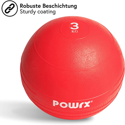 POWRX SLAMBALL/MEDICINE BALL 3