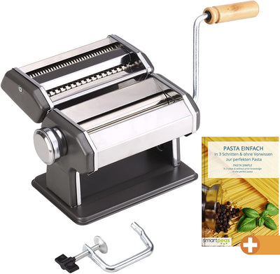 Pasta Maker Pasta Machine Manual Pasta Machine Made of Stainless Steel Chrome for