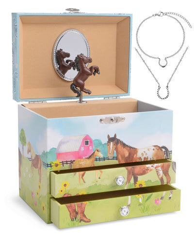 Einhornspieluhr  Schmuckset Für Kleine Mädchen  3 Einhorngeschenke Für Mä