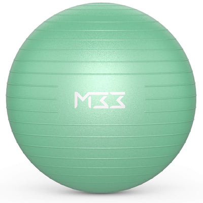 Exercise Ball 55 to 85 Cm Extra Thick Antiburst Yoga Ball with Air Pump