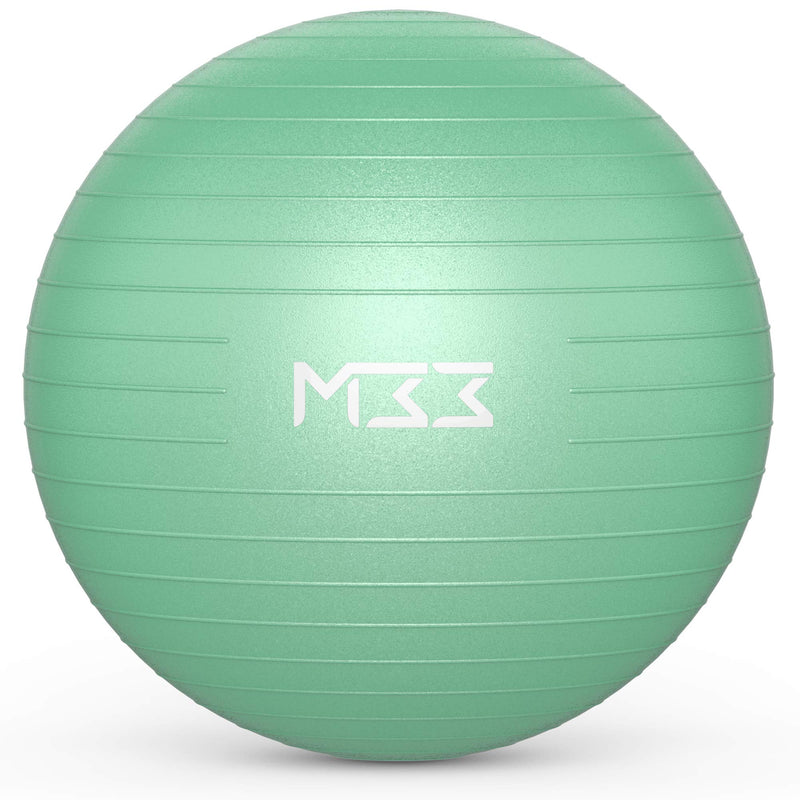 Exercise Ball 55 to 85 Cm Extra Thick Antiburst Yoga Ball with Air Pump