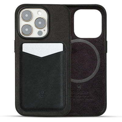 Iphone 14 Pro Max Case With Wallet Bundle Leather Iphone Case With Magsafe