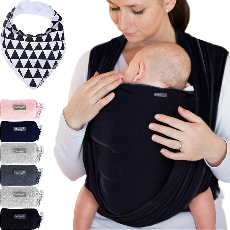 Baby Sling Dark Gray High Quality Baby Sling For Newborns And Babies