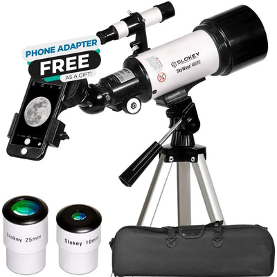 Telescope Astronomy Portable and Powerful 20x250x Easy to Assemble