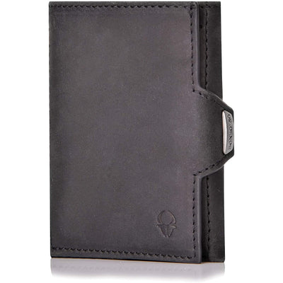 Slim Wallet Nextgen Leather I Small Wallet with Coin Compartment I Wallet with RFID