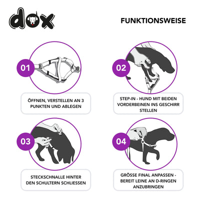 DDOXX REFLECTIVE NYLON STEP