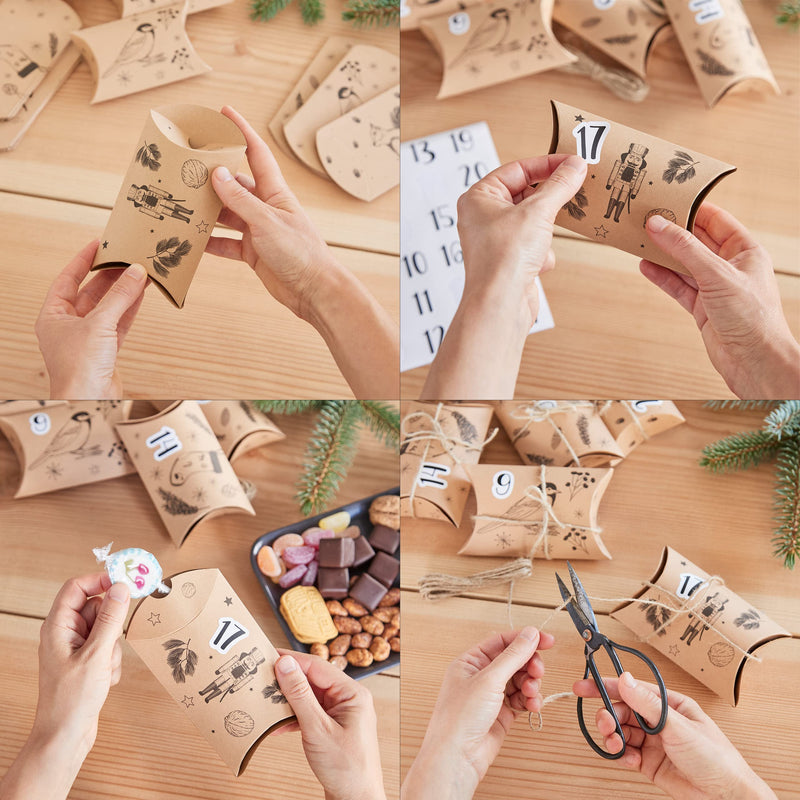 LIVAIA ADVENT CALENDAR TO FILL: DIY ADVENT CALENDAR 2022 – SMALL PAPER BAGS