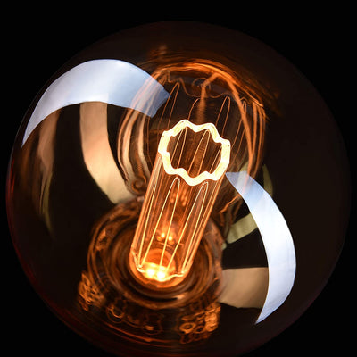 CROWN LED EDISON ILLUSION FILAMENT BULB E27 SOCKET